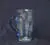 Mug by Alexander Joseph von Steuben, Clear crystal glass with applied Celeste blue handle, sold Nov 2003