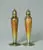 Aurene Salt & Pepper Shakers by Alexander Joseph von Steuben, Unsigned salt and pepper shakers with original brass tops, sold Nov 2003