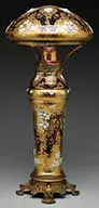 Decorated Lamp by Mary Moser, sold Jun 2014