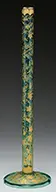 Decorated Stick Vase by Mary Moser, sold Jun 2014