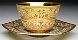 Mary Moser, Decorated Bowl and Underplate