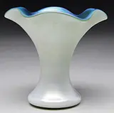 Alexander Joseph von Steuben, Calcite and Blue Aurene Bud Vase