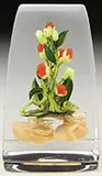 Paul Stankard, Botanical Paperweight