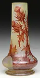 Daum, Thistle Vase