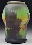 Daum, Nautical Vase