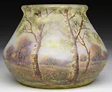 Daum, Scenic Vase