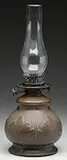 Tobacco Leaf Lamp Base by Tiffany Studios, sold Jun 2014