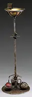 Iron Smoking Stand by Tiffany Studios, sold Jun 2014