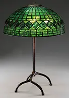 Turtleback Table Lamp by Tiffany Studios, sold Jun 2014
