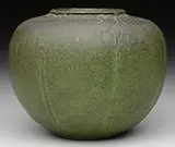 Grueby, Pottery Vase