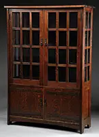 Double Door China Cabinet by L & Jg Stickley, sold Feb 2014