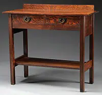 Serving Table by Gustav Stickley, sold Feb 2014