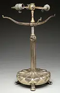 Decorated Adjustable Lamp Base by Tiffany Studios, sold Jun 2015