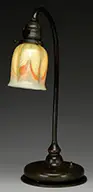 Student Lamp by Tiffany Studios, sold Jun 2015