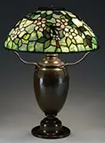 Apple Blossom Table Lamp by Tiffany Studios, sold Jun 2015