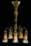 Ceiling Light by Tiffany Studios, sold Jun 2015