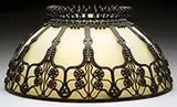 Moorish Lamp Shade by Tiffany Studios, sold Jun 2015