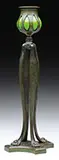 Cat Paw Reticulated Candlestick by Tiffany Studios, sold Jun 2015