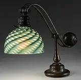 Counterbalance Desk Lamp by Tiffany Studios, sold Jun 2015