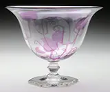 Intarsia Footed Bowl by Alexander Joseph von Steuben, sold Jun 2015