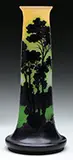 Cameo Scenic Vase by Galle, sold Jun 2015