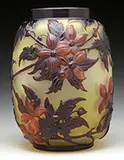 Mold Blown Vase by Galle, sold Jun 2015