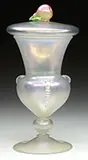 Verre De Soie Covered Urn by Alexander Joseph von Steuben, sold Jun 2015