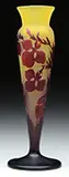 Floral Cameo Vase by Galle, sold Jun 2015