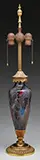Moss Agate Lamp Base by Alexander Joseph von Steuben, sold Jun 2015
