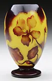 Fire Polished Vase by Daum, sold Jun 2015