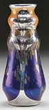 Loetz, Silver Overlay Vase
