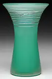 Iridescent Green Jade Vase by Alexander Joseph von Steuben, sold Nov 2014