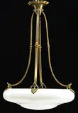 Large Inverted Dome Chandelier by Alexander Joseph von Steuben, sold Nov 2014