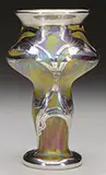 Loetz, Silver Overlay Vase