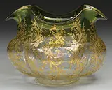 Decorated Vase by Mary Moser, sold Nov 2014