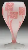 Art Deco Vase by Alexander Joseph von Steuben, sold Nov 2014