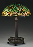 Bellflower Table Lamp by Tiffany Studios, sold Nov 2014