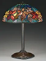 Tiffany Studios, Woodbine Table Lamp