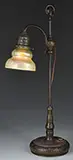 Adjustable Student Lamp by Tiffany Studios, sold Nov 2014