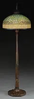 Tiffany Studios, Curtain Border Floor Lamp