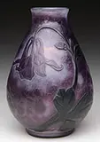 Wheelcarved Vase by Daum, sold Nov 2014