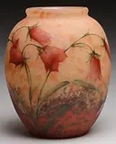 Cameo and Enamel Vase by Daum, sold Nov 2014