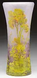Daum, Spring Scene Vase