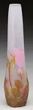 Padded and Wheelcarved Rose Vase by Daum, sold Nov 2014