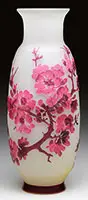 Mold Blown Vase by Galle, sold Nov 2014
