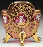 Mary Moser, Enameled Vase