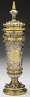 Mercury Glass Pokal by Mary Moser, sold Jun 2013