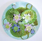 Paul Stankard, Pond Lily Environmental Paperweight