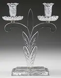 Crystal Candelabra by Alexander Joseph von Steuben, sold Jun 2013