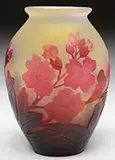 Galle, Floral Cameo Vase